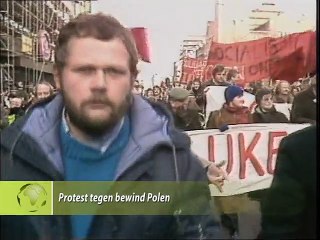 Protest tegen bewind Polen - 1981