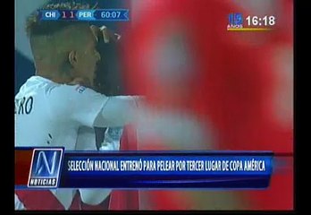 Selección Peruana: la bicolor se alista para disputar el bronce en la Copa América (VIDEO)