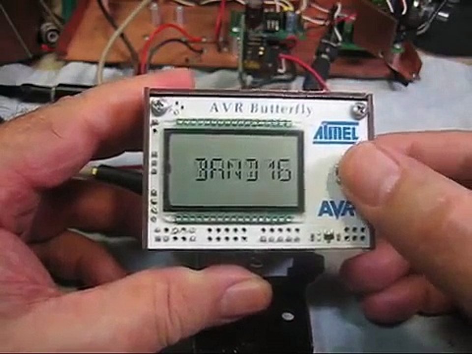 KD1JV AVR Butterfly DDS-60 VFO