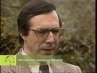 Intervieuw over staatgreep Suriname  - 1982