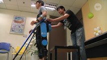 Exoskeleton Helps Victims Of Spinal Cord Injuries Begin Walking Again