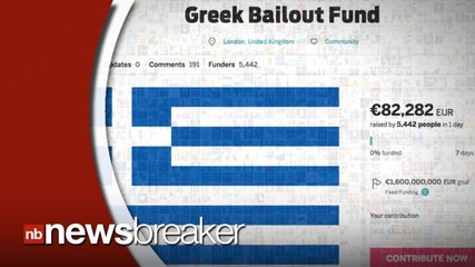 Man Launches Crowdfunding Page To Help Greece Out of Financial Crisis