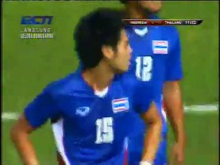 Indonesia vs Thailand (3-1 SEA Games 2011 Highlight Babak I)
