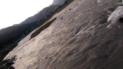 sameer saahil with friends at river kunhar