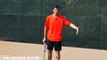 TENNIS BACKHAND TIP | A Tennis Backhand Footwork Tip