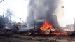 Indonesian military transport plane crashes in Medan 1