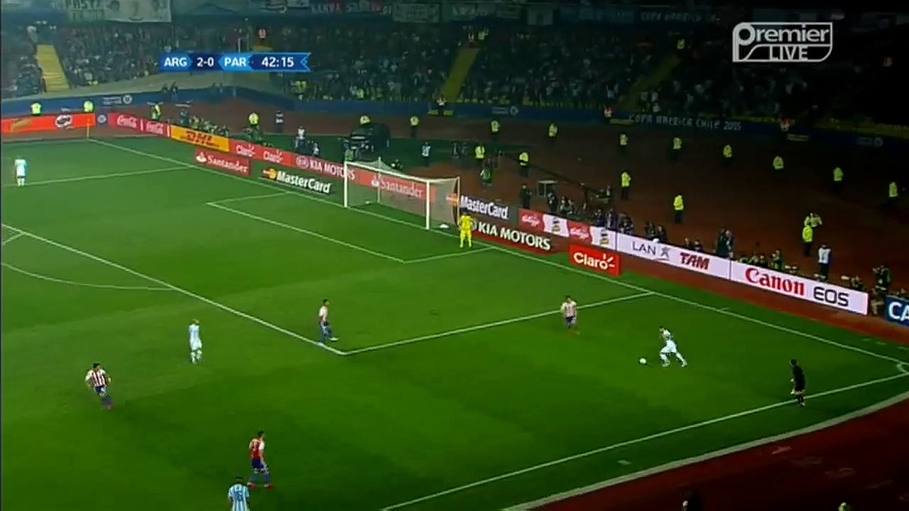 2-1 Lucas Barrios Amazing Goal | Argentina vs Paraguay 30.06.2015