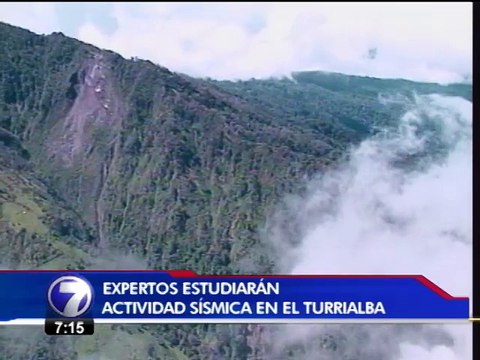 Expertos estudiarán registro de actividad sísmica en volcán Turrialba