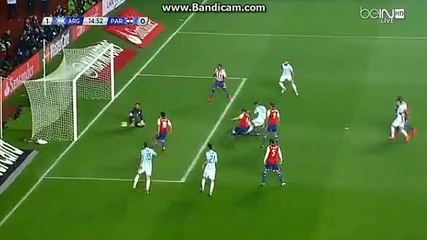 Messi perfect cross & Rojo scores | Argentina 1-0 Paraguay |