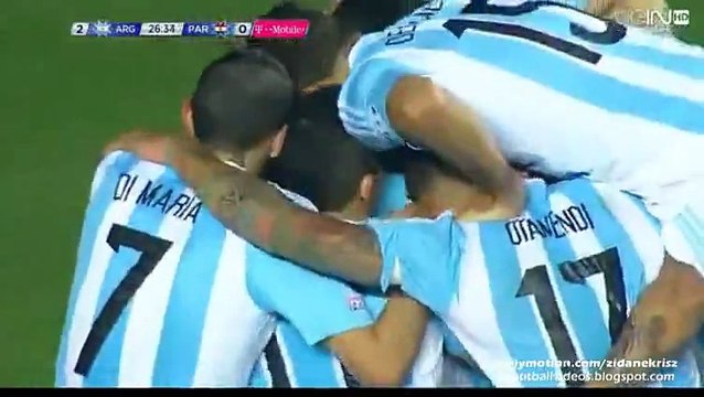 2-0 Javier Pastore Fantastic Goal | Argentina v. Paraguay 30.06.2015