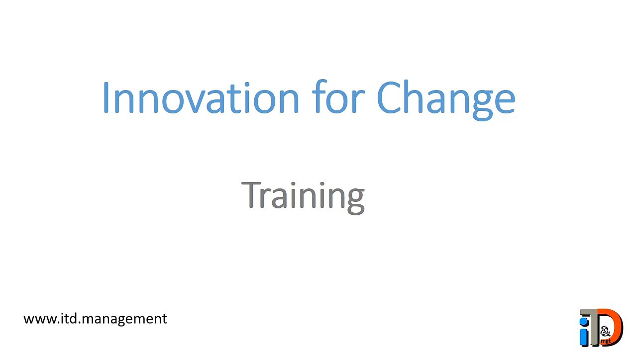 Innovation Change Planning Training