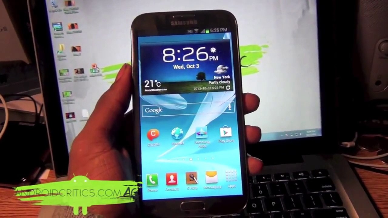 How To Root Note 2 II N7100 On Android 4.1.1 Jelly Bean And Install ClockworkMod Recovery Using Odin