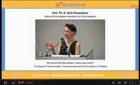 Prof. Dr. Ruth Rosenbaum über Multiple Persönlichkeiten und die Diskontinuität des Körpers