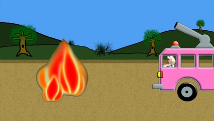 Vids4kids.tv - Pink Fire Truck Counting 11 to 20