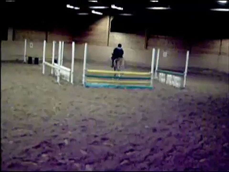 Jumping.
