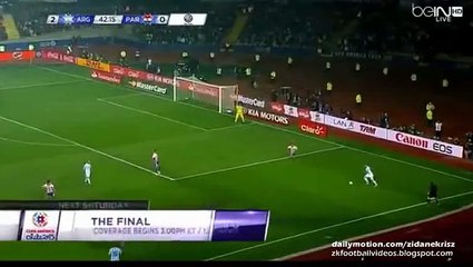 2-1 Lucas Barrios Amazing Goal _ Argentina v. Paraguay 30.06.2015