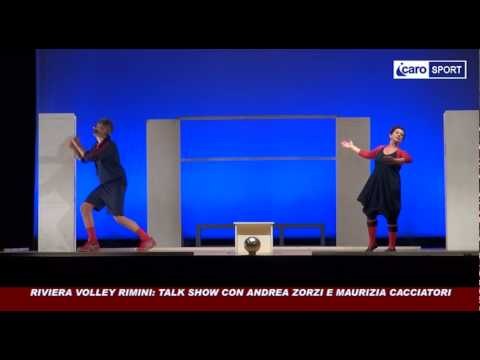 Icaro Sport. Riviera Volley Rimini: il talk show con Andrea Zorzi e Maurizia Cacciatori
