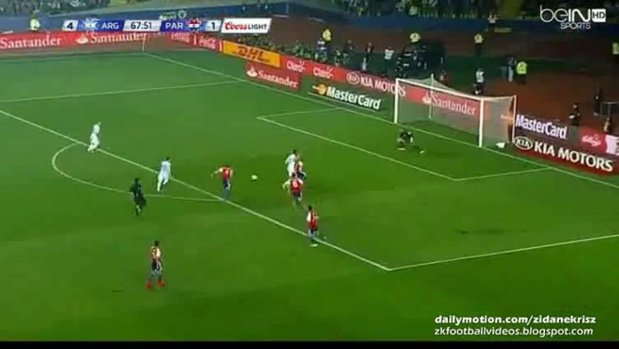 Messi Fantastic Chance - Argentna v. Paraguay 30.06.2015