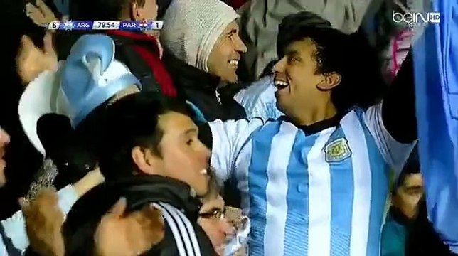 Sergio Aguero Goal - Argentina 5-1 Paraguay 30/06/2015 ~ Copa America