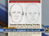 Sex offender on the loose in east Valley