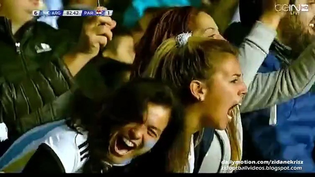 6-1 Gonzalo Higuaín Goal _ Argentina v. Paraguay 30.06.2015