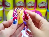 Frozen Tom And Jerry Play Doh Barbie Surprise Eggs Peppa Pig Hello Kitty Egg