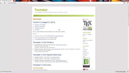 Der TeXmaker - LaTeX Tutorial 1b (besserer Sound)