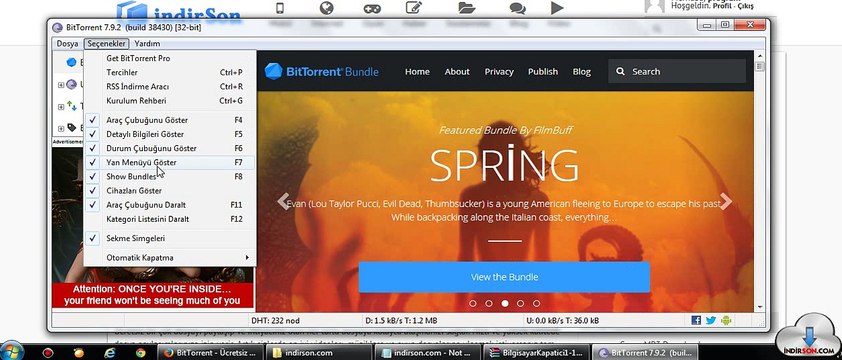 BitTorrent Kullanımı ve kurulumu