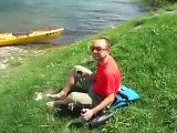 Kayak by the Como Lake, Italy