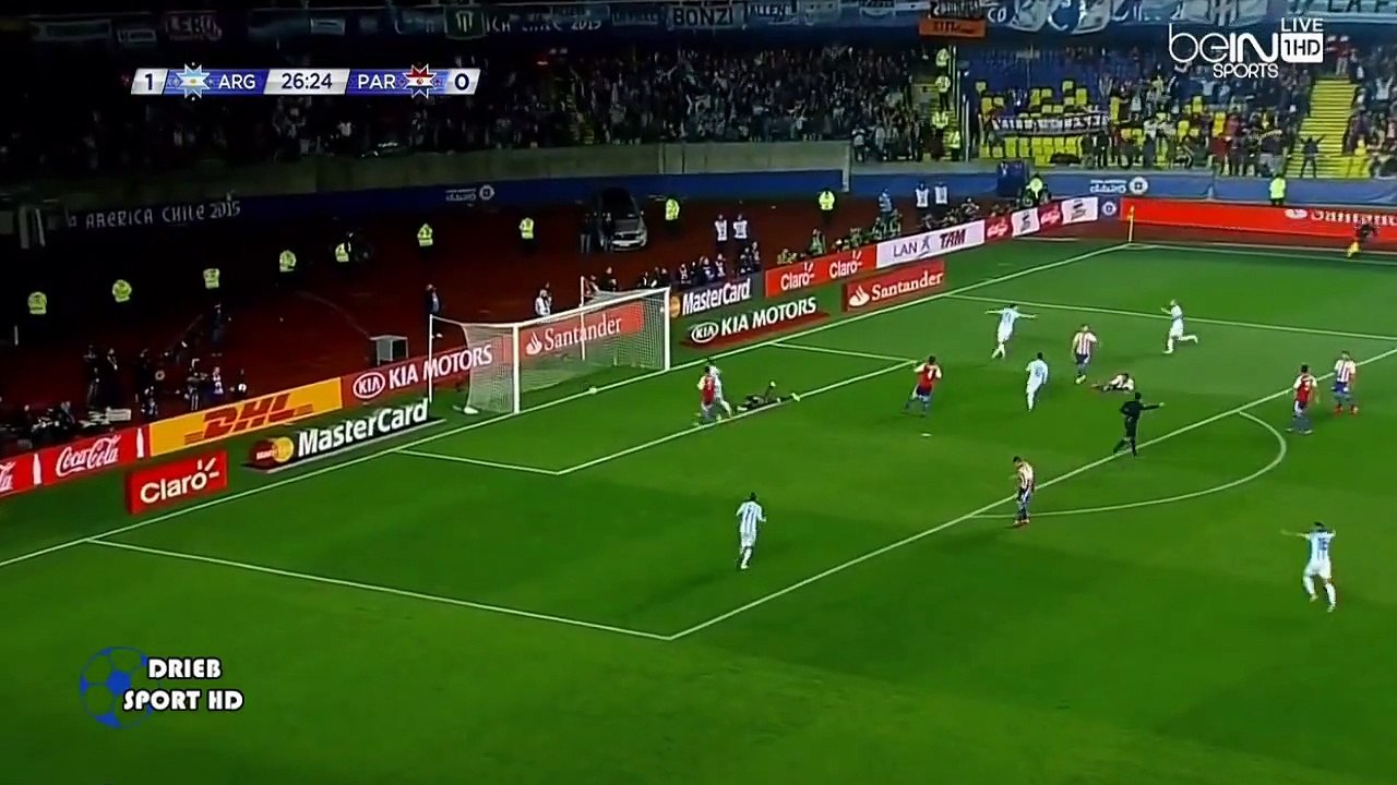 اهداف مباراة الارجنتين والباراغواي 6-1 كوبا امر...