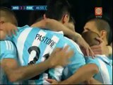 Ángel di María marcó doblete en goleada de Argentina a Paraguay