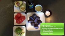 How to Make Vegan Causa Rellena Using Superfood Sacha Inchi Oil (Peruvian Cuisine)