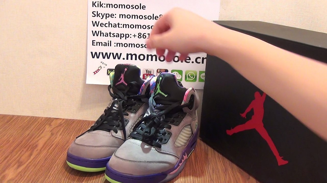 Authentic air jordan 5 bel air