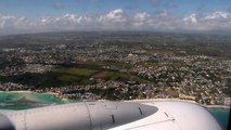 WestJet Boeing 737-700 Smooth landing in Barbados