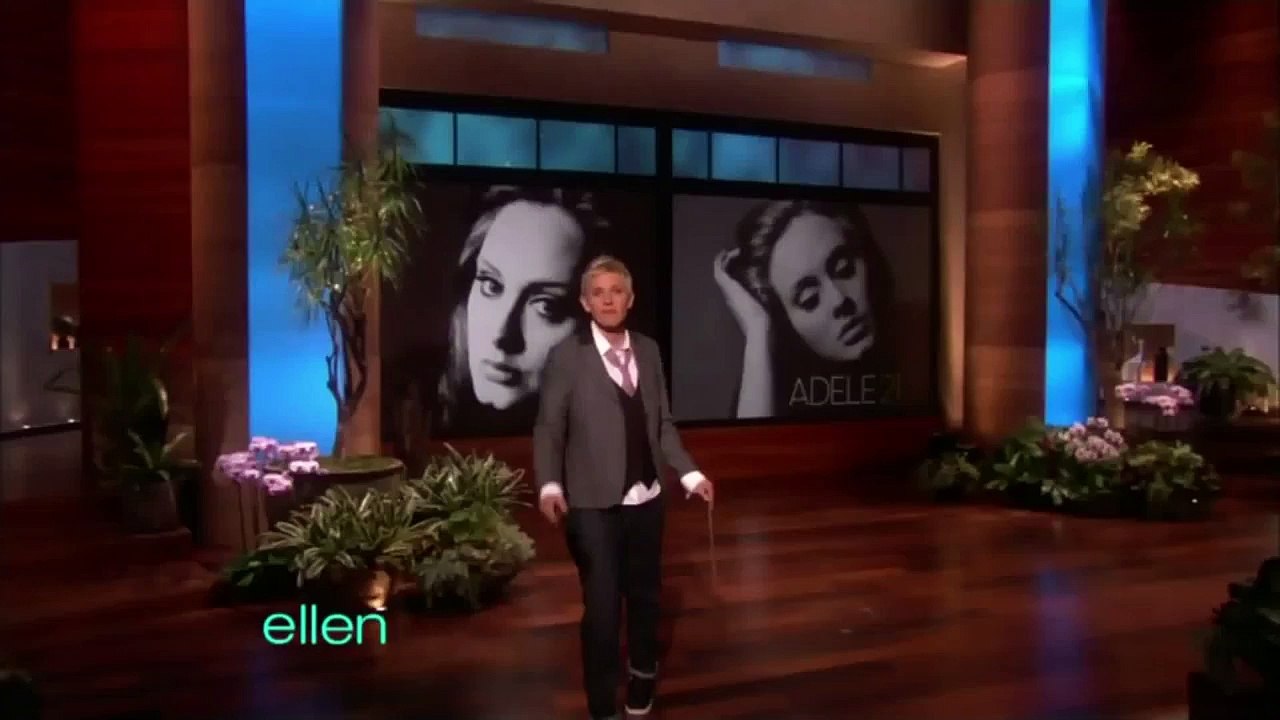 [1080p HD] Adele - Someone Like You live @ The Ellen Show