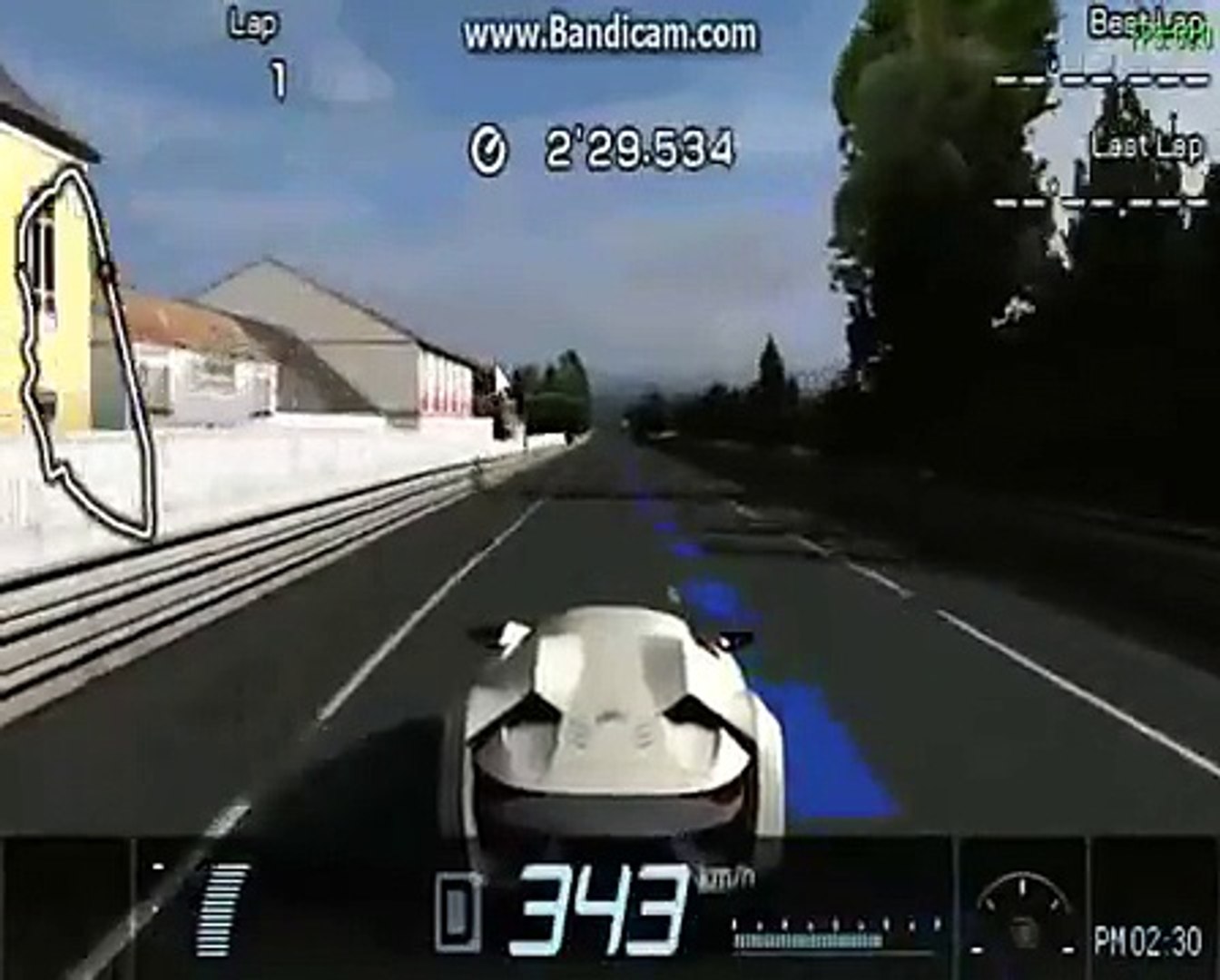 Gran Turismo Usa Psp Citroen Gt Concept 08 Le Mans Speed Test Video Dailymotion