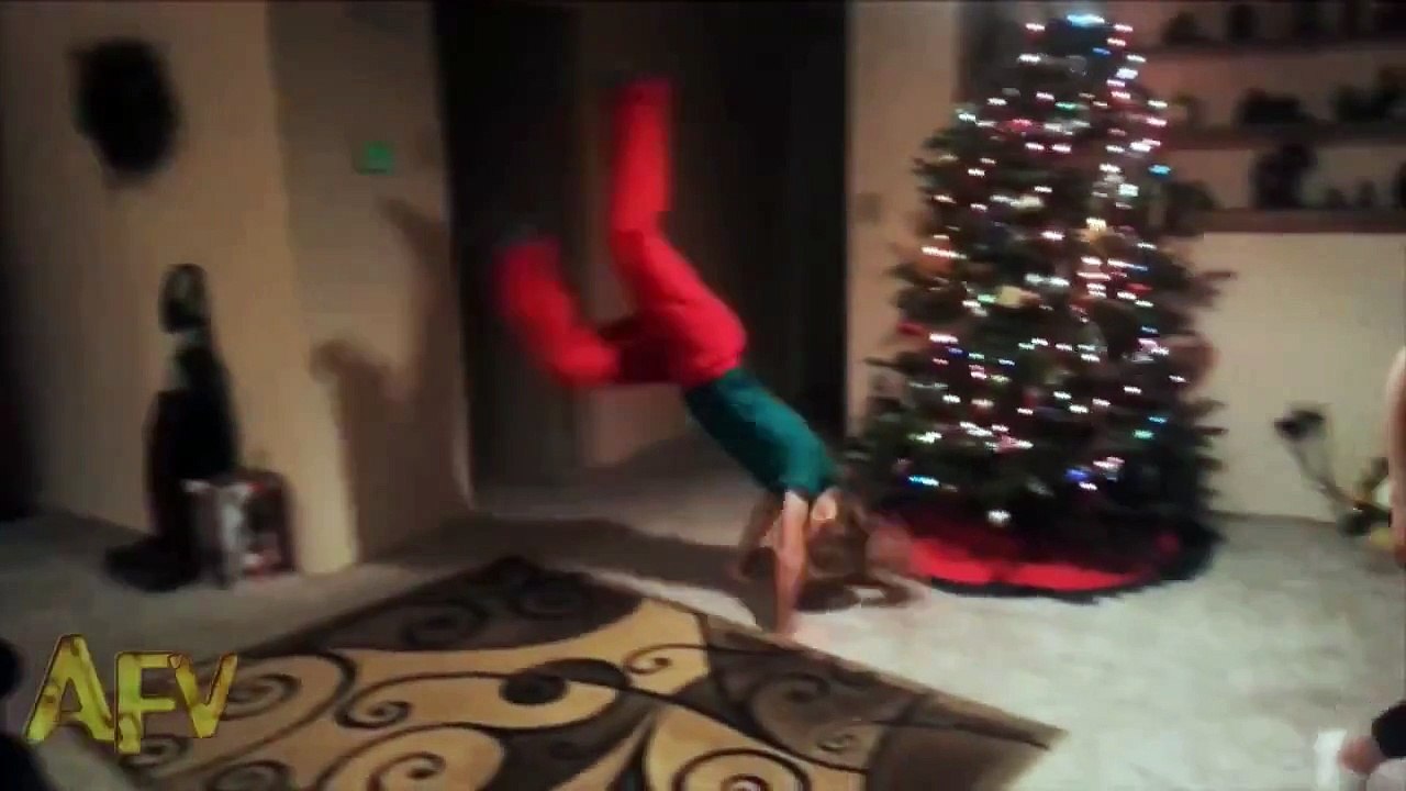 0958   Christmas Acrobats Fail   AFV
