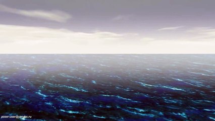After Effects: Ocean Waves from animated texture