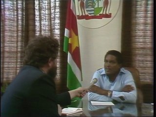 Surinaamse minister Naarendorp over de staatsgreep - 1982