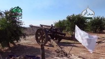 German World War II Era Wehrmacht Howitzer Used By Syrian Rebels On The Battlefield In Idl