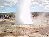 Double-Erruption of Strokkur Geysir (Iceland)