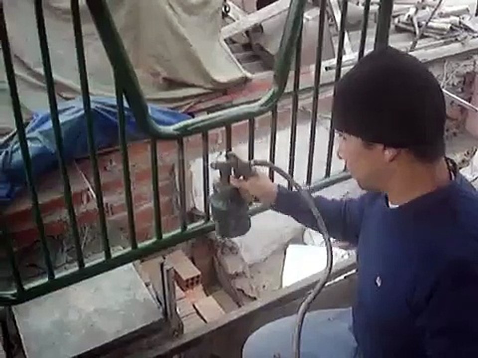 horno casero para secado de pintura