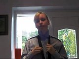 Air cadet instructional video: How to tie a windsor knot (again)