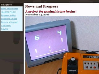 Electronic Gaming Museum project begins!