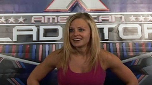 American Gladiators Girl Passes Out At Audition Video