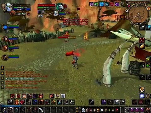 LvL 19 hunter twink PvP. WOTLK (PWNING A LVL 52 WARRIOR)