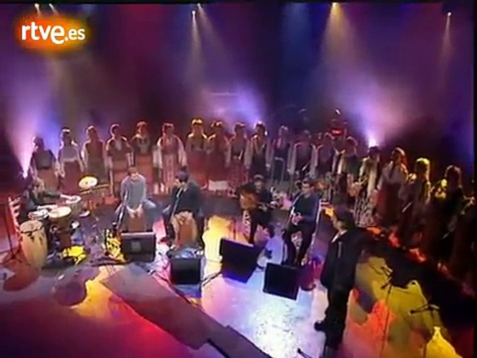 Enrique Morente  "Aunque es de noche" Voces Búlgaras Tangos