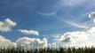 Amazing cloud timelapse HD - Clear skies to dark clouds