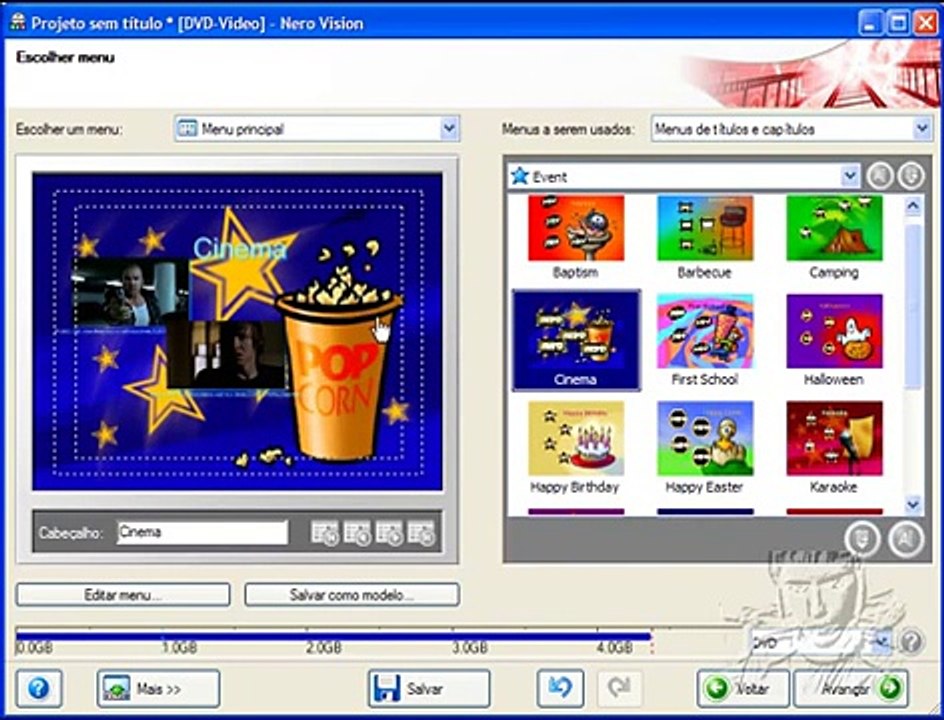 Como criar dvd com o nero vision