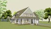 Simple, unique, modern cottage house plan - Afton Cottage